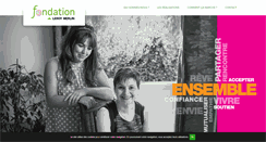 Desktop Screenshot of fondationleroymerlin.fr